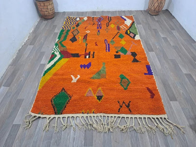 Noura – Authentic Berber Rug in Warm Terracotta